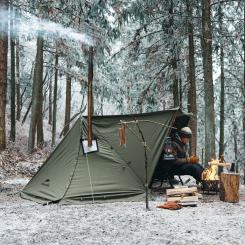 Палатка Naturehike одномісний NH21YW157 темно-зелений Фото 3
