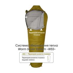 Спальный мешок Mousson PLATO R Olive Фото 6