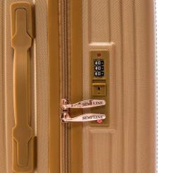 Чемодан Semi Line 24" (M) Gold (T5667-3) Фото 6