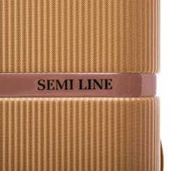 Чемодан Semi Line 24" (M) Gold (T5667-3) Фото 8