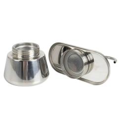 Кофеварка кемпинговая Bo-Camp Stainless Steel 2-cups Silver Фото 4