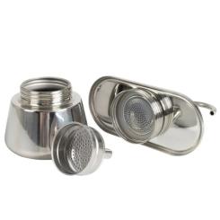Кофеварка кемпинговая Bo-Camp Stainless Steel 2-cups Silver Фото 5