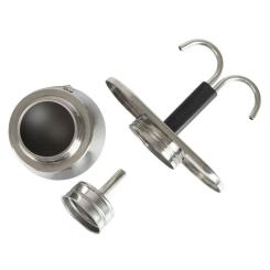Кофеварка кемпинговая Bo-Camp Stainless Steel 2-cups Silver Фото 6