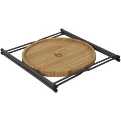 Туристический стол Bo-Camp Carnaby M 32x32 cm Bamboo Brown Фото 2