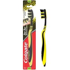 Зубная щетка Colgate Зіг Заг Деревне вугілля Жовта Фото 1