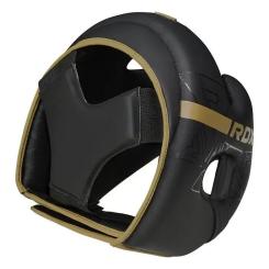 Боксерский шлем RDX F6 KARA Matte Golden M Фото 4
