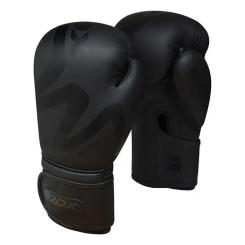 Боксерские перчатки RDX F15 Noir Matte Black 10 унцій Фото