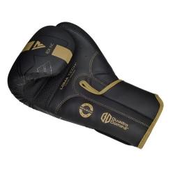 Боксерские перчатки RDX F6 Kara Matte Golden 16 унцій Фото 5