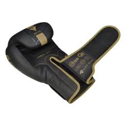 Боксерские перчатки RDX F6 Kara Matte Golden 16 унцій Фото 6
