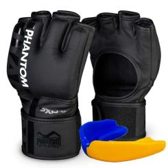 Перчатки для MMA Phantom Apex Black S/M Фото 8