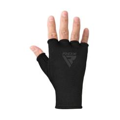 Бинты-перчатки RDX Inner Black/Black M Фото 2