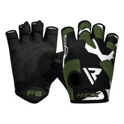 Перчатки для фитнеса RDX F6 Sumblimation Black/Green M Фото 1