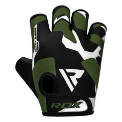 Перчатки для фитнеса RDX F6 Sumblimation Black/Green M Фото 2