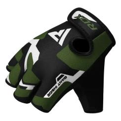 Перчатки для фитнеса RDX F6 Sumblimation Black/Green M Фото 4