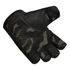 Перчатки для фитнеса RDX T2 Half Brown M Фото 2