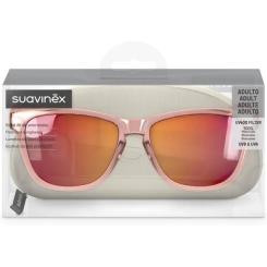 Детские солнцезащитные очки Suavinex ADULT, напівкругла форма, рожеві Фото 3