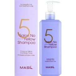 Шампунь Masil 5 Salon No Yellow Shampoo 500 мл Фото 1