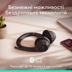 Наушники Logitech Zone 300 Bluetooth Graphite Фото 3