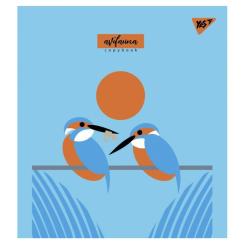 Тетрадь Yes А5 Avifauna 24 листов клетка Фото 2