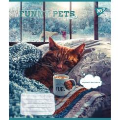 Тетрадь Yes Funny pets 60 аркушів клітинка Фото 5