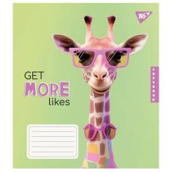 Тетрадь Yes Get more likes 36 аркушів клітинка Фото 5