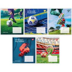 Тетрадь Yes Hit the goal 48 аркушів лінія Фото