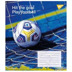 Тетрадь Yes Hit the goal 48 аркушів лінія Фото 2