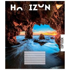 Тетрадь Yes Horizon nature 60 аркушів лінія Фото 2