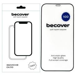 Стекло защитное BeCover Apple iPhone 12 Pro 10D Black Фото