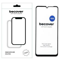 Стекло защитное BeCover Poco C65 10D Black Фото