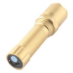 Фонарь Quantum Minik gold 3W LED з USB Фото 1