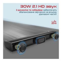 Акустическая система Promate StreamBar-30 Black Фото 2
