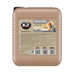 Моторное масло K2 SL/CF 15W-40 20 л Фото