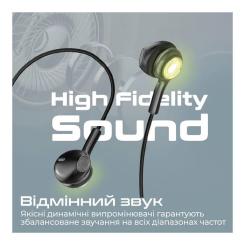 Наушники Promate LumiBuds-C Black Фото 2