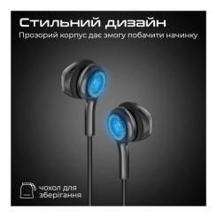 Наушники Promate LumiBuds-C Black Фото 3