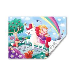 Пазл Hape Единороги с раскраской Фото 6