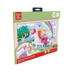 Пазл Hape Единороги с раскраской Фото 7