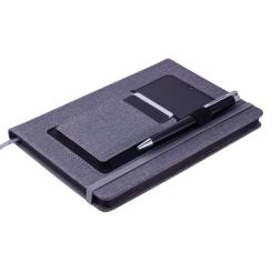 Книга записная Buromax COMFORT А5 96 аркушів крапка, сірий Фото 2
