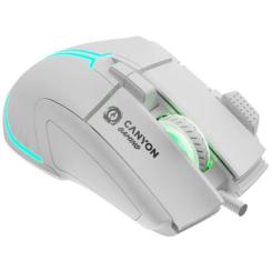 Мышка Canyon Fortnax GM-636 RGB USB White Фото 4
