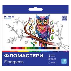 Фломастеры Kite Classic 18 цветов Фото