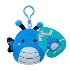 Мягкая игрушка Squishmallows на клипсе -Бабочка Вейверли 9 см Фото 6