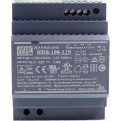 Блок питания для систем видеонаблюдения MeanWell HDR-100-12N Фото 1