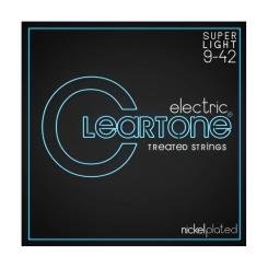 Струны для гитары Cleartone Electric Nickel-Plated Super Light (09-42) Фото
