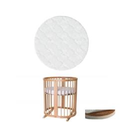 Матрас для детской кроватки Ingvart Smart Bed Round кокос+латекс, 72х72 см Фото 1