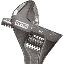 Ключ Ryobi разводной RHAW250, 250мм, 0-35мм Фото 4