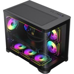 Корпус для ПК Gamemax HYPE-M Black Фото 6