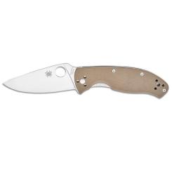 Нож Spyderco Tenacious M4 Brown G10 Фото