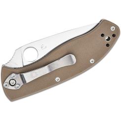 Нож Spyderco Tenacious M4 Brown G10 Фото 3