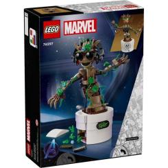 Конструктор LEGO Marvel Танцующий Грут 459 деталей Фото 5