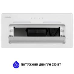 Вытяжка кухонная Minola HBI 6873 WH GLASS 1200 LED Line Фото 4